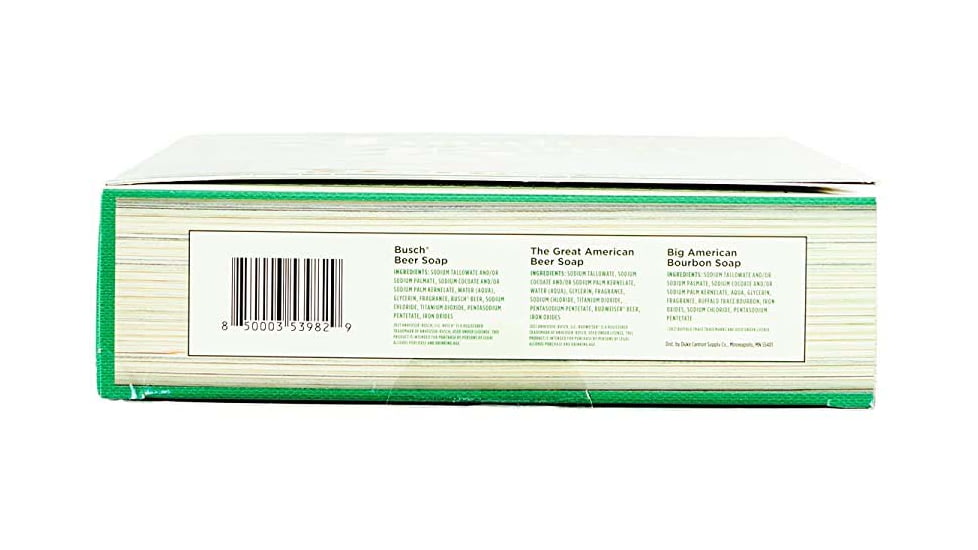 Duke Cannon Supply Co Big Ass Brick Soap - Jingle Booze, Holiday Classics Volume 2, JINGLEBOOK
