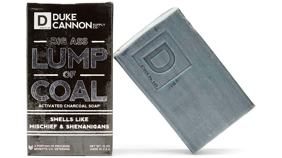 Duke Cannon Supply Co Big Ass Brick Soap - Lump of Coal, 01HOLIDAYCOAL1