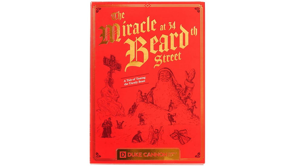 Duke Cannon Supply Co Big Ass Brick Soap - Miracle on 34 Beardth St. Soap, Holiday Classics Volume 3, MIRACLEBOOK