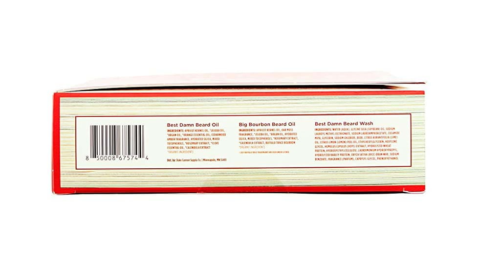 Duke Cannon Supply Co Big Ass Brick Soap - Miracle on 34 Beardth St. Soap, Holiday Classics Volume 3, MIRACLEBOOK