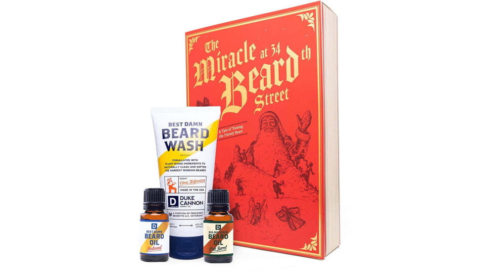 Duke Cannon Supply Co Big Ass Brick Soap - Miracle on 34 Beardth St. Soap, Holiday Classics Volume 3, MIRACLEBOOK