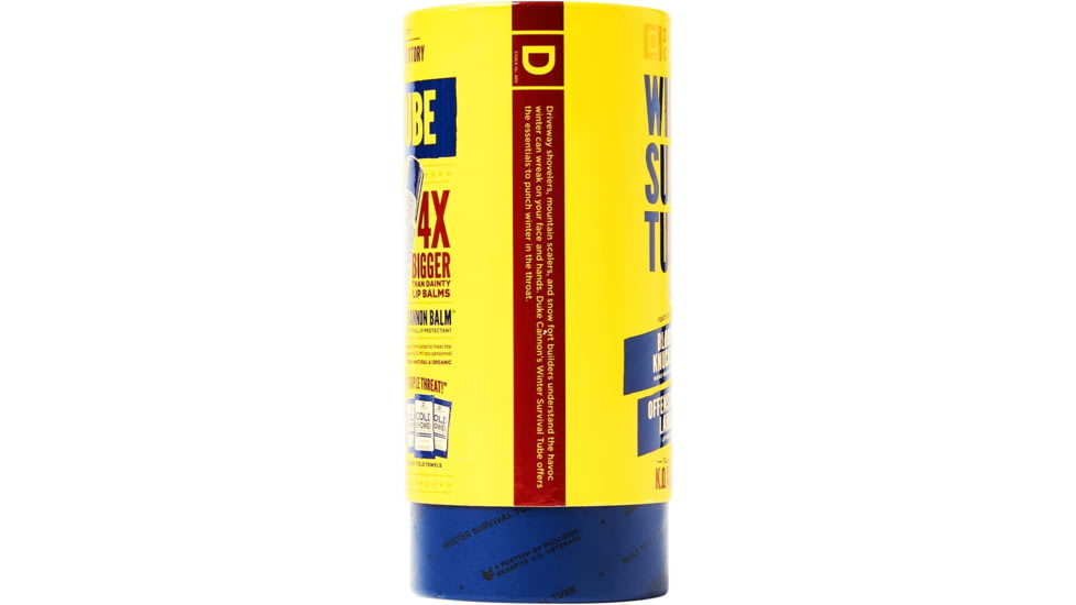 Duke Cannon Supply Co Big Ass Brick Soap - Winter Survival Tube, WINTERTUBE