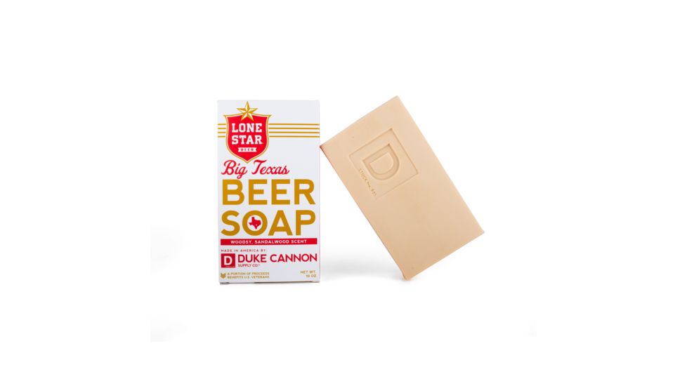 Duke Cannon Supply Co Big Texas Beer Soap, 10 oz Bar, BTBEER1