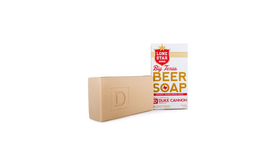 Duke Cannon Supply Co Big Texas Beer Soap, 10 oz Bar, BTBEER1