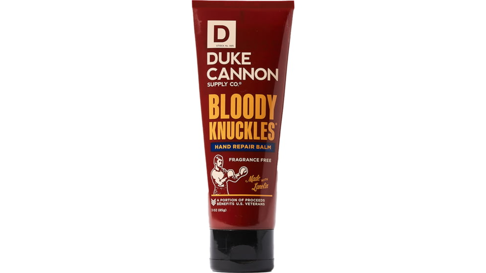 Duke Cannon Supply Co Bloody Knuckles Hand Repair Balm, Burgundy, Small, 1000249