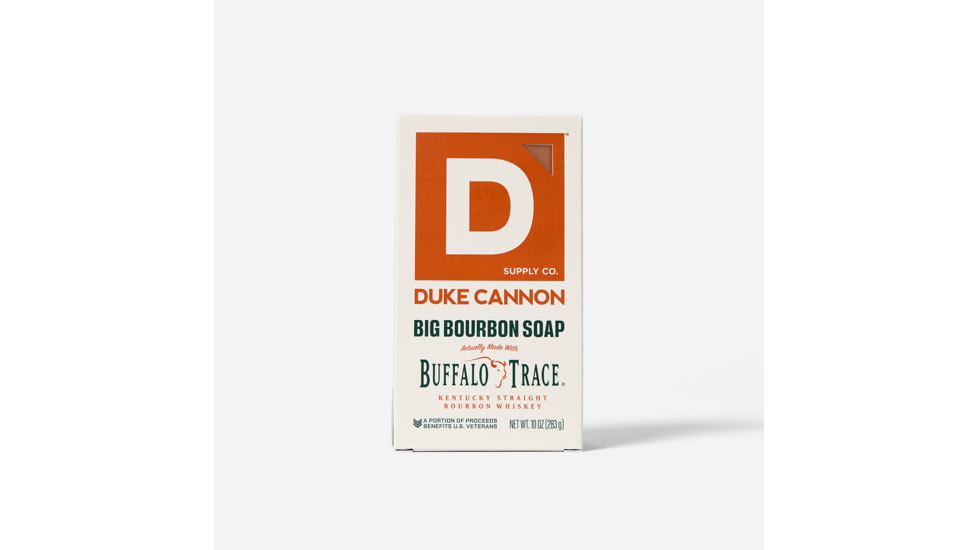 Duke Cannon Supply Co Bourbon Big Ass Brick Of Soap, Burgundy, Small, BSBA-BRBN10