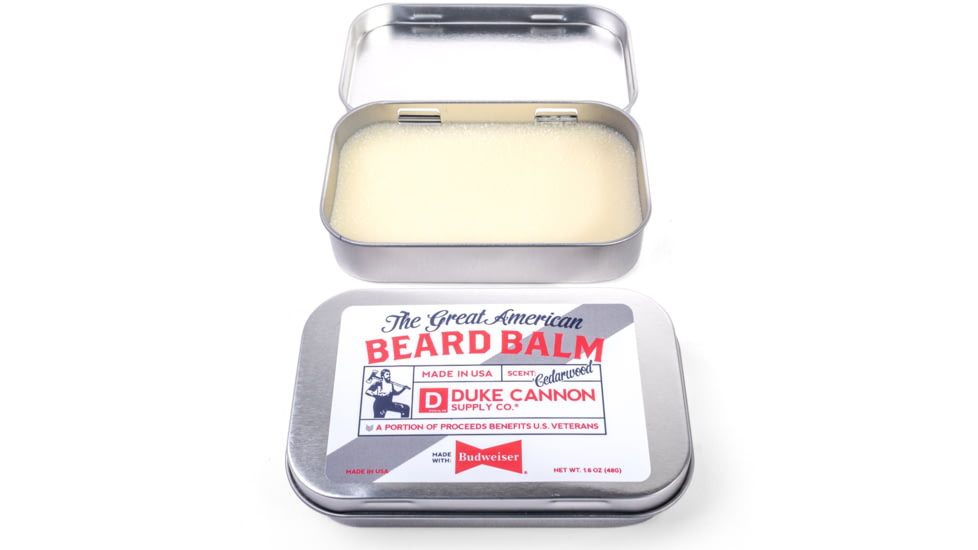 Duke Cannon Supply Co Great American Budweiser Beard Balm, 1.6 oz, 04BDBALMBUDWEISER1