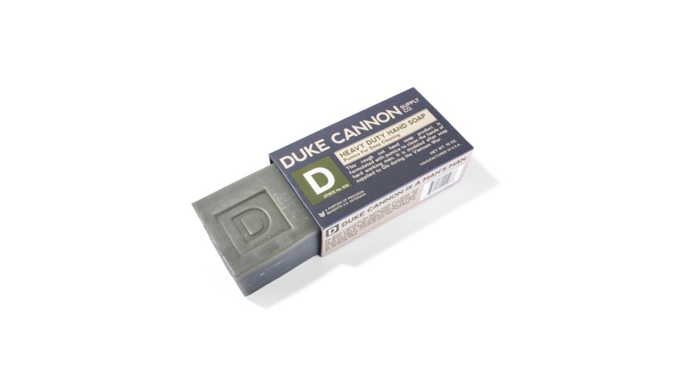 Duke Cannon Supply Co Heavy Duty Hand Soap, 10 oz Bar, HEAVYDUTY