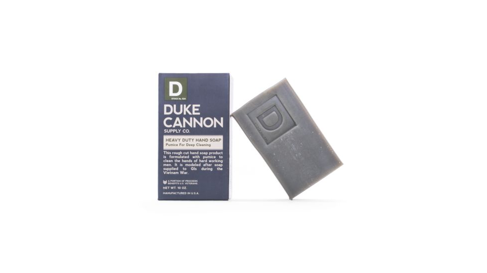 Duke Cannon Supply Co Heavy Duty Hand Soap, 10 oz Bar, HEAVYDUTY