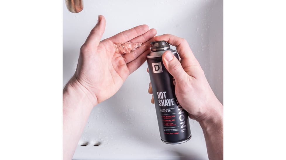 Duke Cannon Supply Co Hot Shave Clear Warming Shaving Gel, 8OZHOTSHAVE
