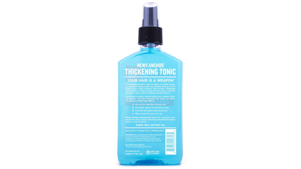 Duke Cannon Supply Co New Anchor Thickening Tonic, 9 oz, THICKENINGTONIC1