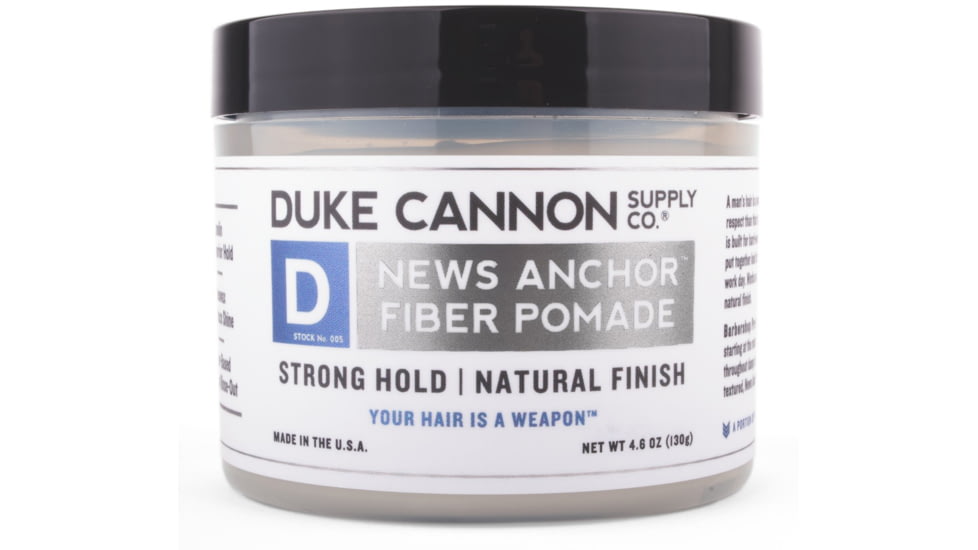 Duke Cannon Supply Co News Anchor Fiber Pomade, 4.6 oz, FIBER1