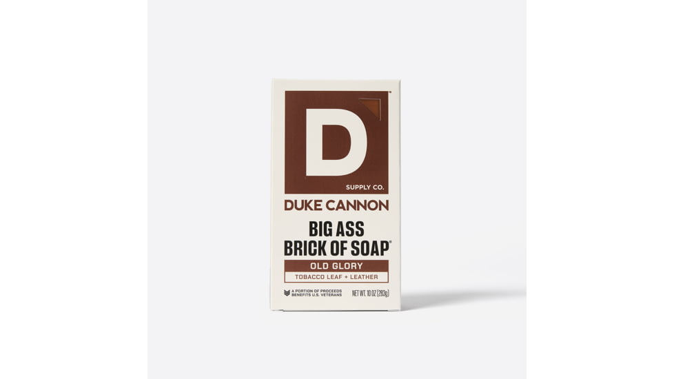 Duke Cannon Supply Co Old Glory Big Ass Brick Of Soap, Brown, Small, BSBA-LFLR10
