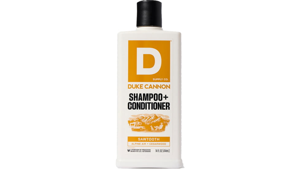 Duke Cannon Supply Co Sawtooth Shampoo w/Conditioner, Tan, Small, HC21-SWTH14
