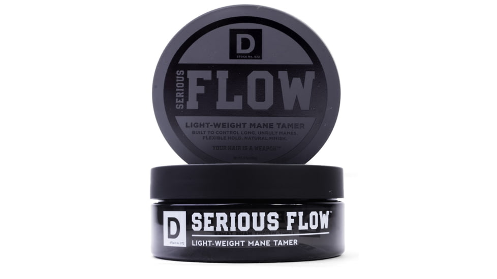 Duke Cannon Supply Co Serious Flow Styling Putty, Black, 02SERIOUSFLOW