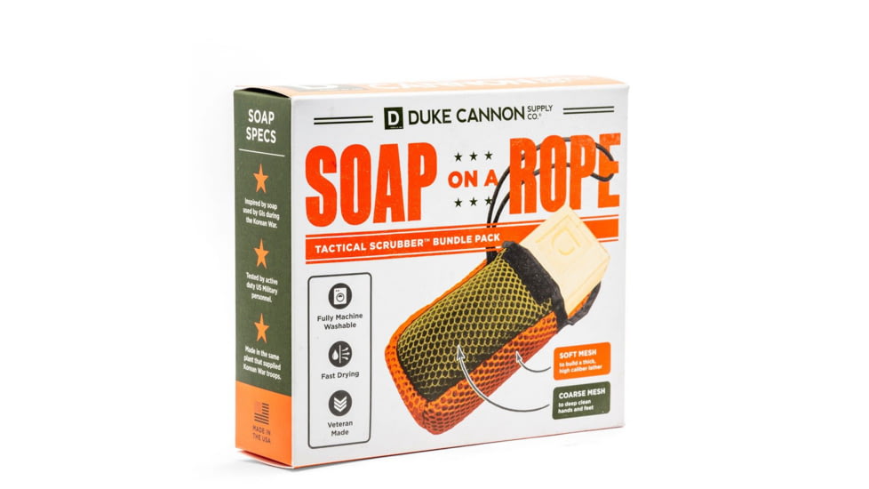 Duke Cannon Supply Co Soap On A Rope Bundle Pack, BOURBONTACTBUNDLE