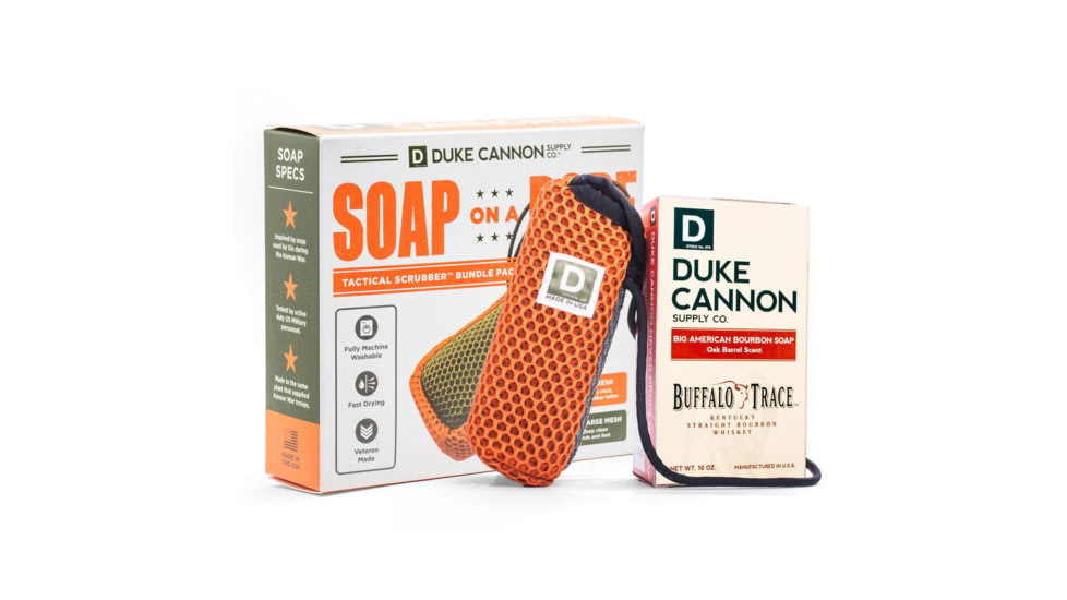Duke Cannon Supply Co Soap On A Rope Bundle Pack, BOURBONTACTBUNDLE