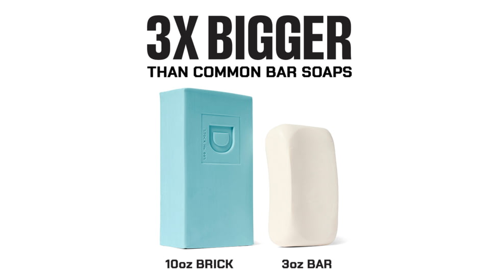 Duke Cannon Supply Co Superior Big Ass Brick Of Soap, Blue, Small, BSBA-SUPR10
