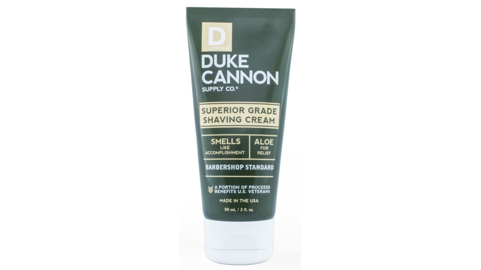 Duke Cannon Supply Co Superior Grade Shave Cream, Travel Size, 2OZSHAVE1