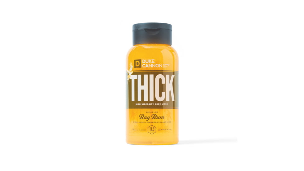 Duke Cannon Supply Co Thick Bay Rum, 17.5 oz, 17OZTHICKBAYRUM