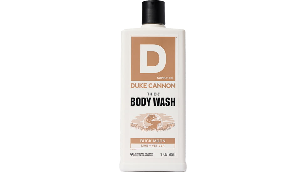 Duke Cannon Supply Co Thick Buck Moon Body Wash, Gray, Small, BWTH-BKMN18