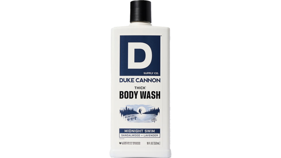 Duke Cannon Supply Co Thick Midnight SwimBody Wash, Navy Blue, Small, BWTH-MNTS18
