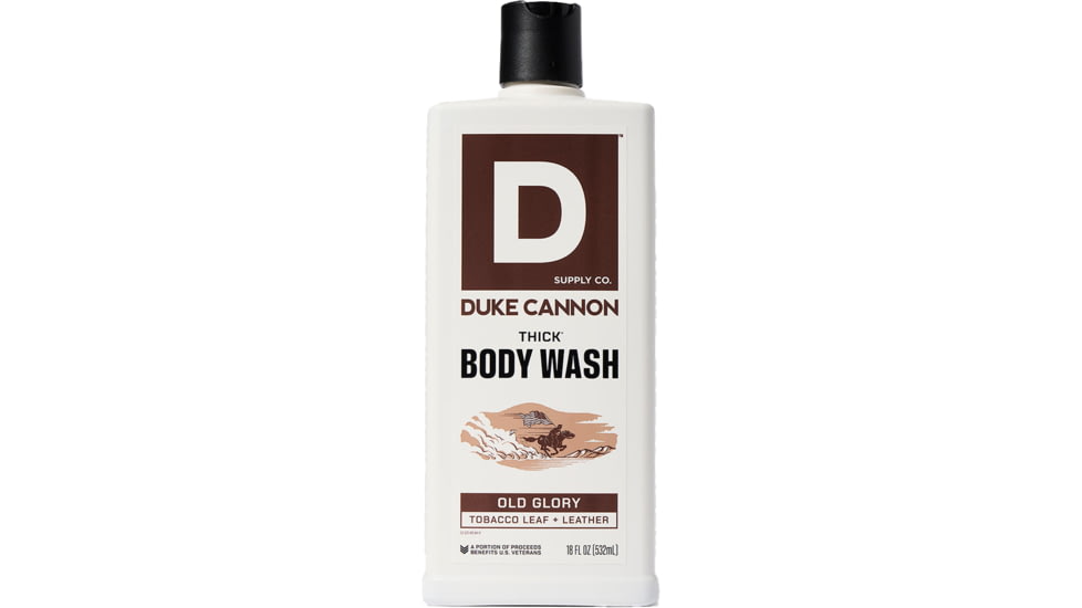 Duke Cannon Supply Co Thick Old Glory Body Wash, Brown, Small, BWTH-OLDG18