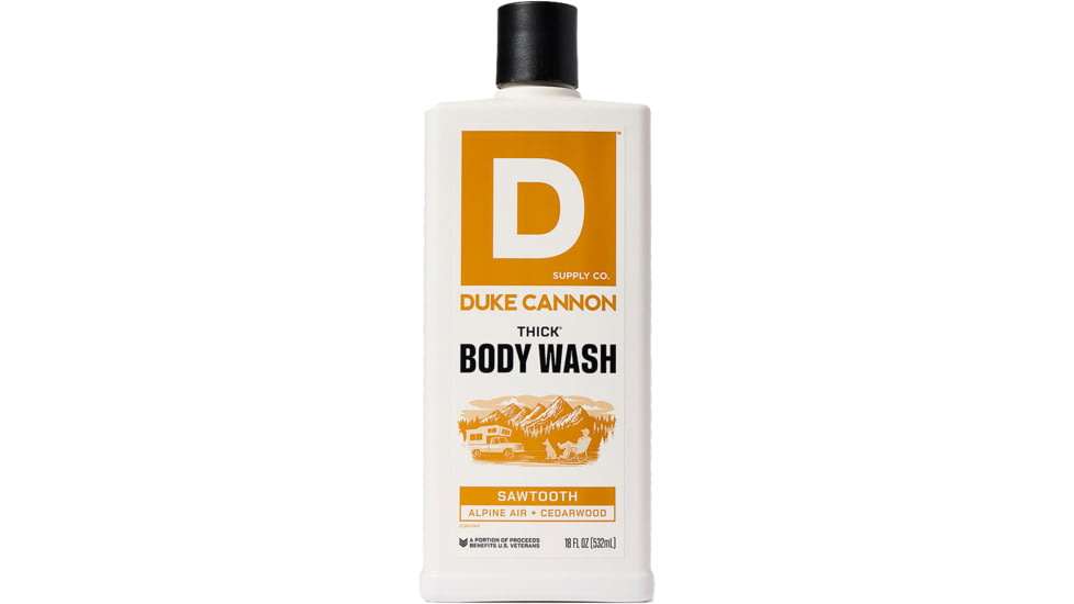 Duke Cannon Supply Co Thick Sawtooth Body Wash, Tan, Small, BWTH-SWTH18