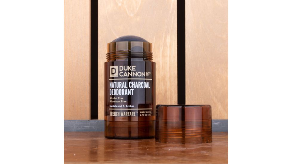 Duke Cannon Supply Co Trench Warfare Deodorant, Sandalwood &amp; Amber, 2.75 oz, NATDEOSA