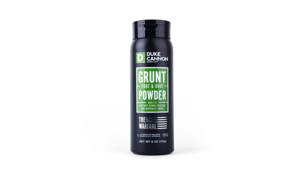 Duke Cannon Supply Co Trench Warfare Dry Ice Body Powder, 6 oz, POWDERDRYICE