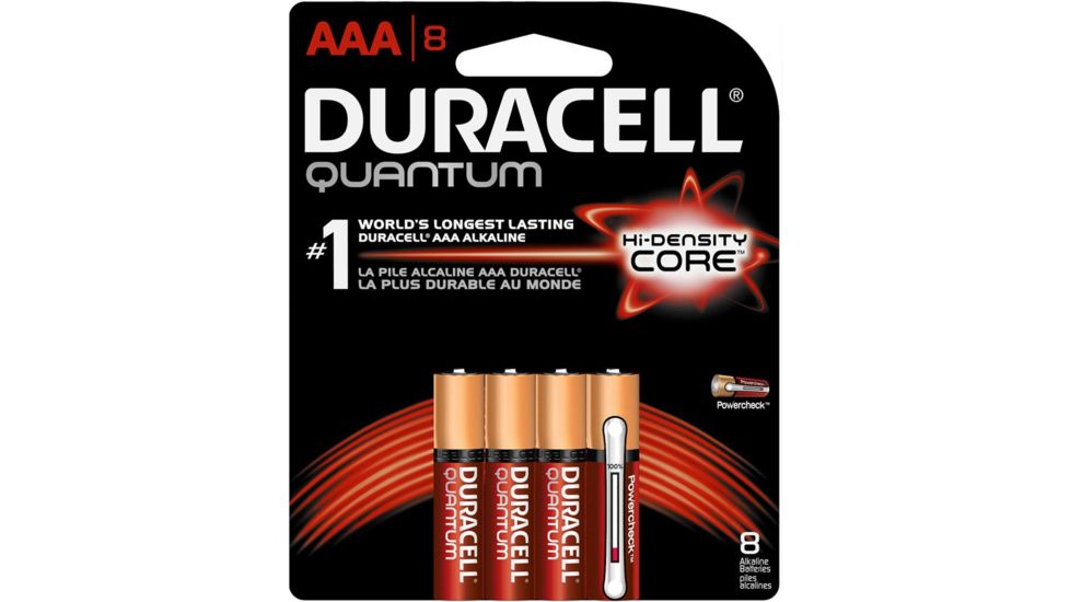 Duracell Quantum Battery, AAA, 8 Pack, QUALAAA8BCD