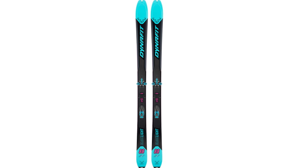 Dynafit Blacklight 88 Backcountry Skis - Womens, Silvretta Blue/Carbon Black, 165, 08-0000048268-6785-165