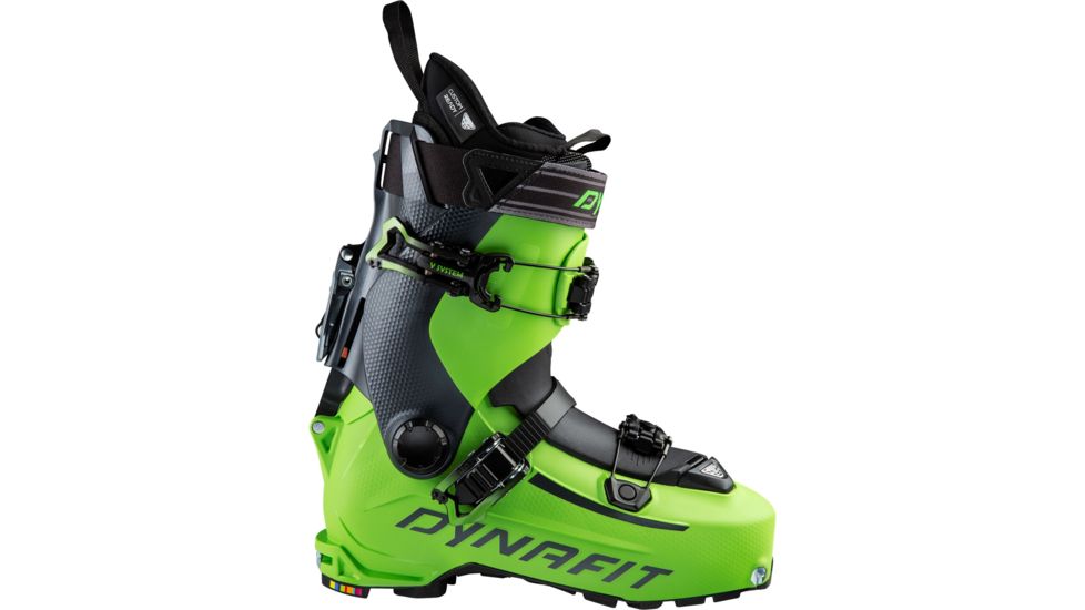 Dynafit HOJI PU Ski Boot, Green Machine/Asphalt