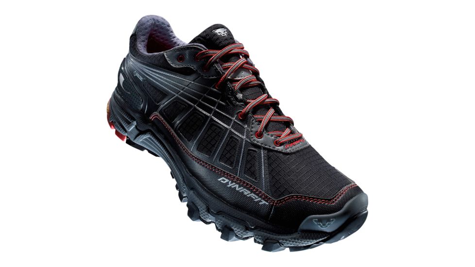 Dynafit Pantera GTX Trail Running Shoe - Men's-Black/Flame-Medium-13 US