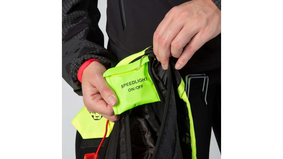 Dynafit Speedfit 20 Backpack, Black/Neon Yellow, One Size, 08-0000048921-7853