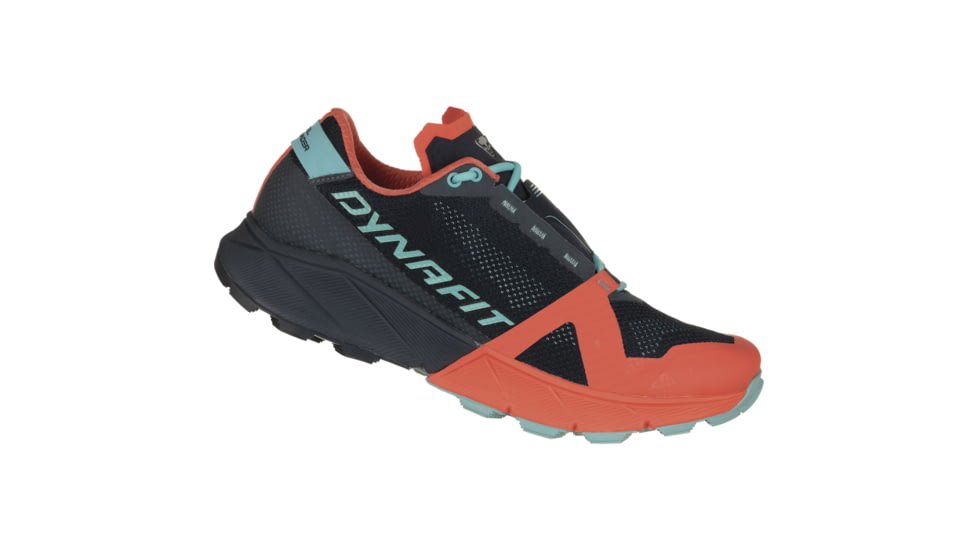 Dynafit Ultra 100 Trail Running Shoes - Womens, Hot Coral/Blueberry, 8, 08-0000064085-1841-8