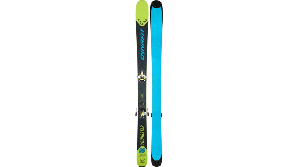 Dynafit Youngstar Backcountry Ski Set, Lambo Green/Black, 130, 08-0000048497-2010-130