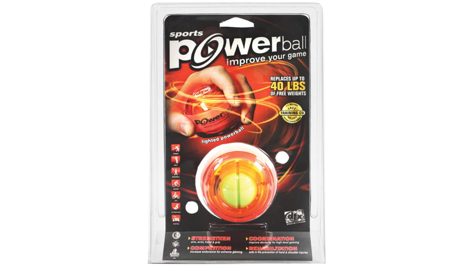 Dynaflex Powerball Amber W/red Light 12000C