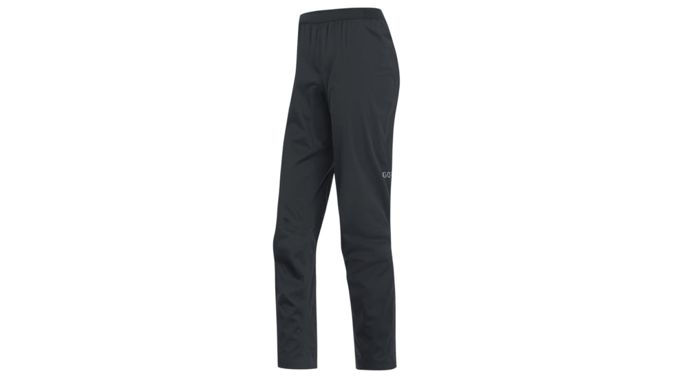GOREWEAR C5 Womens GORE-TEX Active Trail Cycling Pants in Black Large 12-14 Regular fit Waterproof DB76C64D, 100214-9900-42