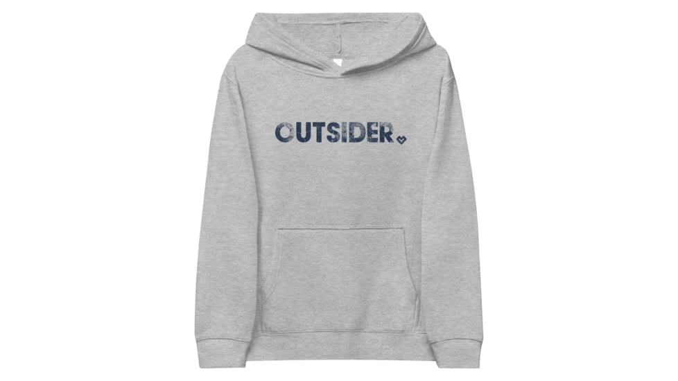 Milk X Whiskey Outsider - Youth Hoodie 77237C0C, Athletic Heather, M, 663884013384