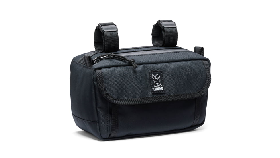 Chrome Industries Holman Handlebar Bag B274A29D, Black, BG-354-BK-NA-NA