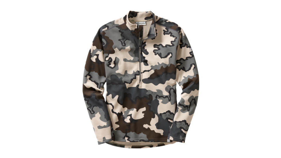 Kuiu Peloton 200 Zip Hunting Shirt - Men's, Vias, 3XL, Toray, Adult, Male, 6826865459358