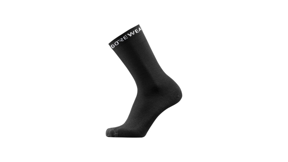 GOREWEAR Essential Merino Socks in Black 6-7.5 Form fit 2DC5C79B, 100977-9900-M