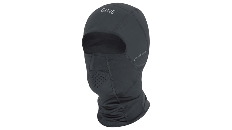 GOREWEAR M WINDSTOPPERR Balaclava in Black Windproof 86D11090, 100382-9900-ONE