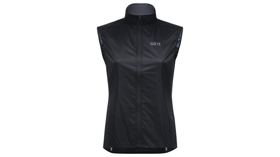 GOREWEAR Drive Running Vest Womens in Black 2XS Slim fit Windproof 08EB128B, 100755-9900-34