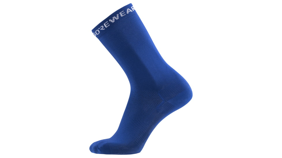 GOREWEAR Essential Socks in Ultramarine Blue 10.5-12 Form fit FC7543DA, 100963-BL00-XL