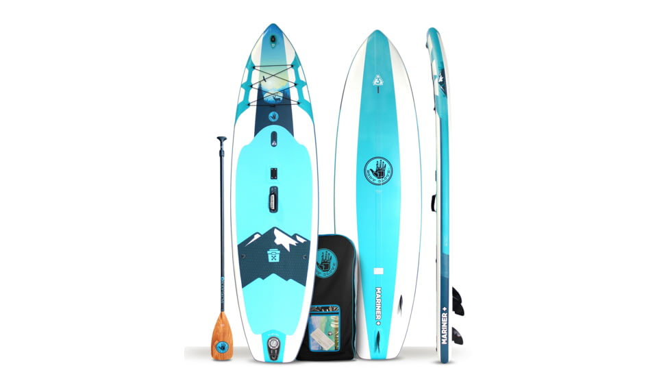 Aquapac Mariner+ 11 Inflatable Paddle Board - Aqua/White E08D534B, 11 ft, Aqua/White, ISUPMARP20U-AQWH-11/FT
