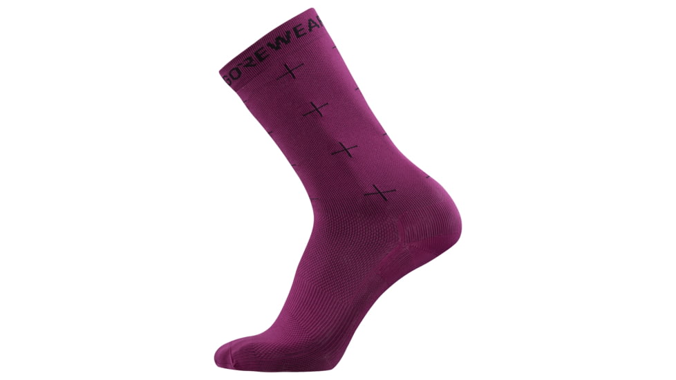 GOREWEAR Essential Daily Socks in Process Purple 6-7.5 Form fit F623DD3B, 100964-BQ00-M