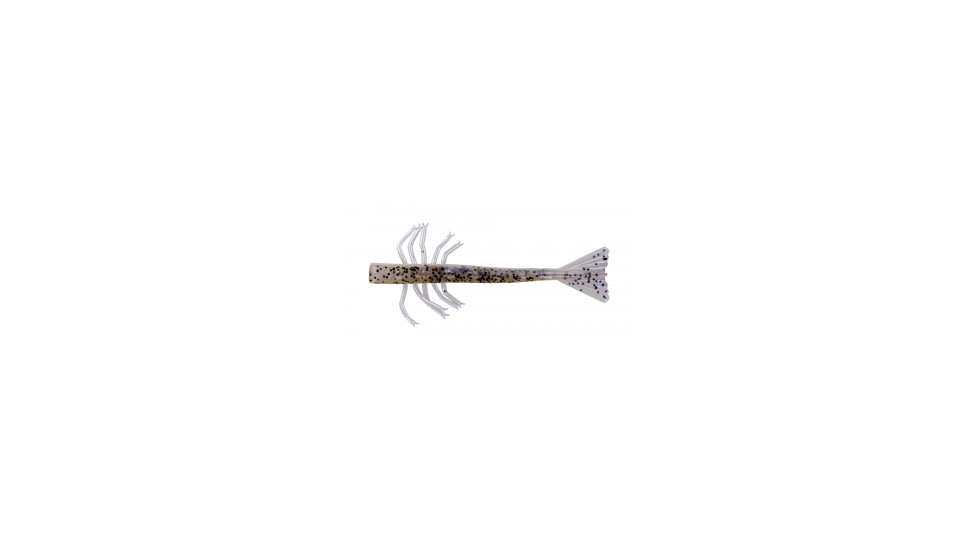 Big Bite Baits Shrimp Tail Soft Baits, 6 per Pack, Baby Sea Trout, 4 inch, SHMP-T4