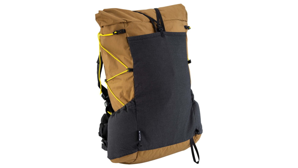 Six Moon Designs Swift X Hiking Backpacks, VX21 Blue, S-Curve Harness - Large, Flight Hip Belt - Small, P16004S10035H10083
